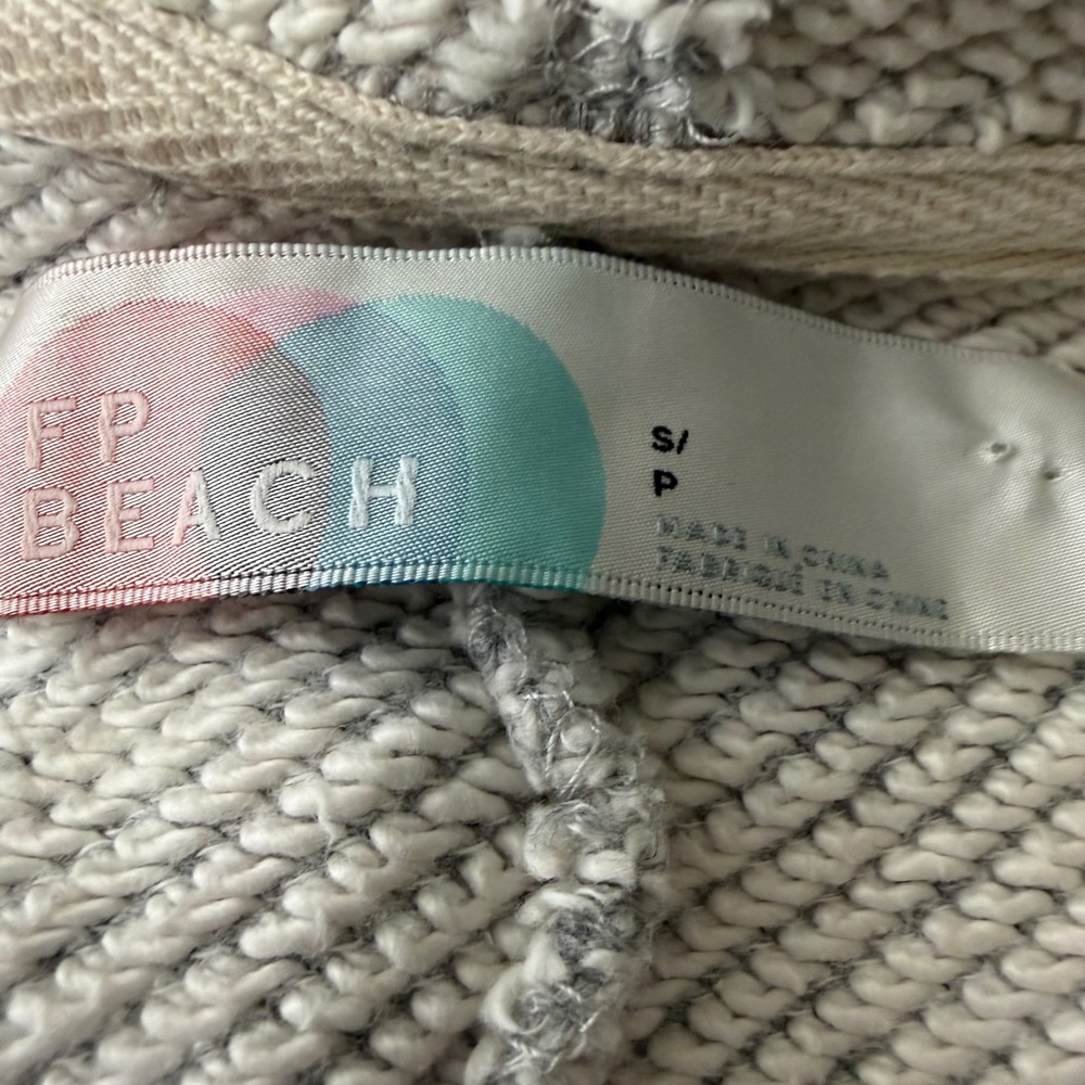 Free People FP Beach Ocean Avenue Hooded Summer Maxi Dress SIze S - Picture 10 of 10